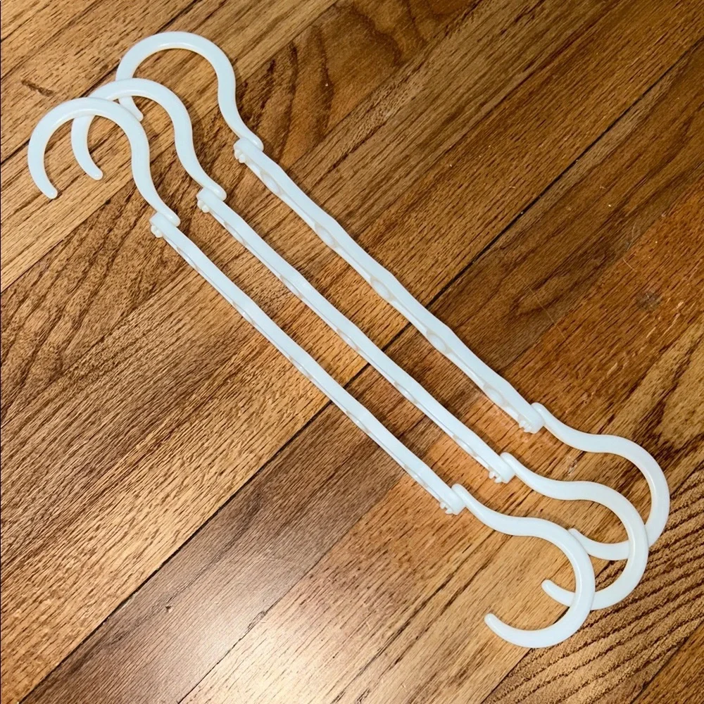 White Space Saving Hangers NEW